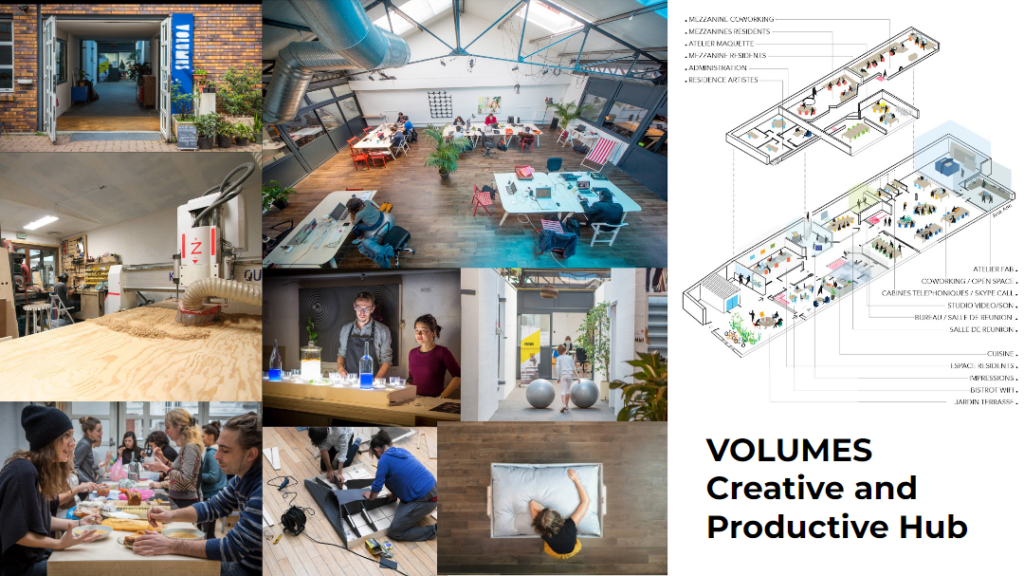 Images of creative hub Volumes Creative and Productive Hub