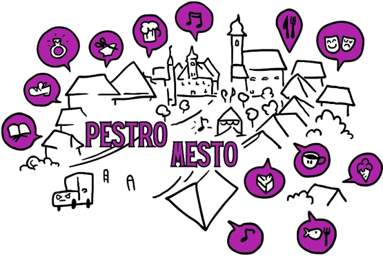 Slovenska Bristrica's HUB-IN: ''Pestro mesto'' open call